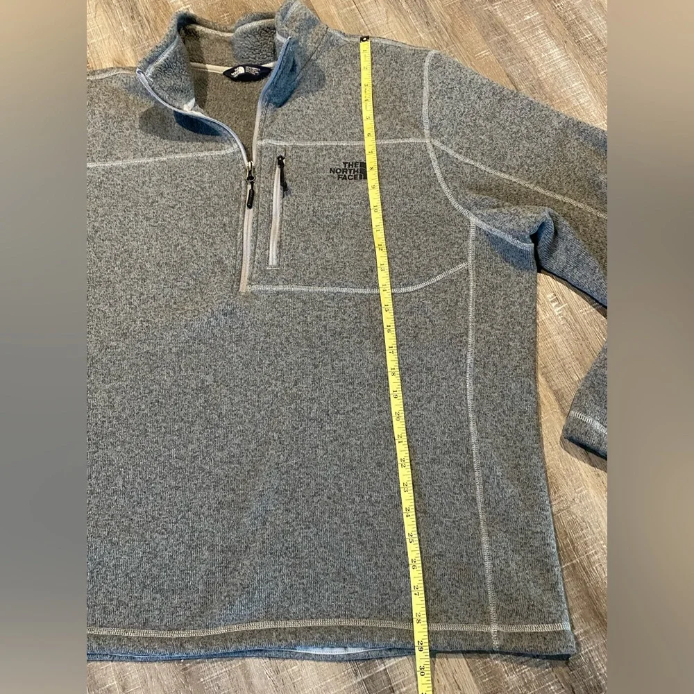 THE NORTH‎ FACE Gordon Lyon 1/4 Zip Fleece Jacket Gray Size XXL